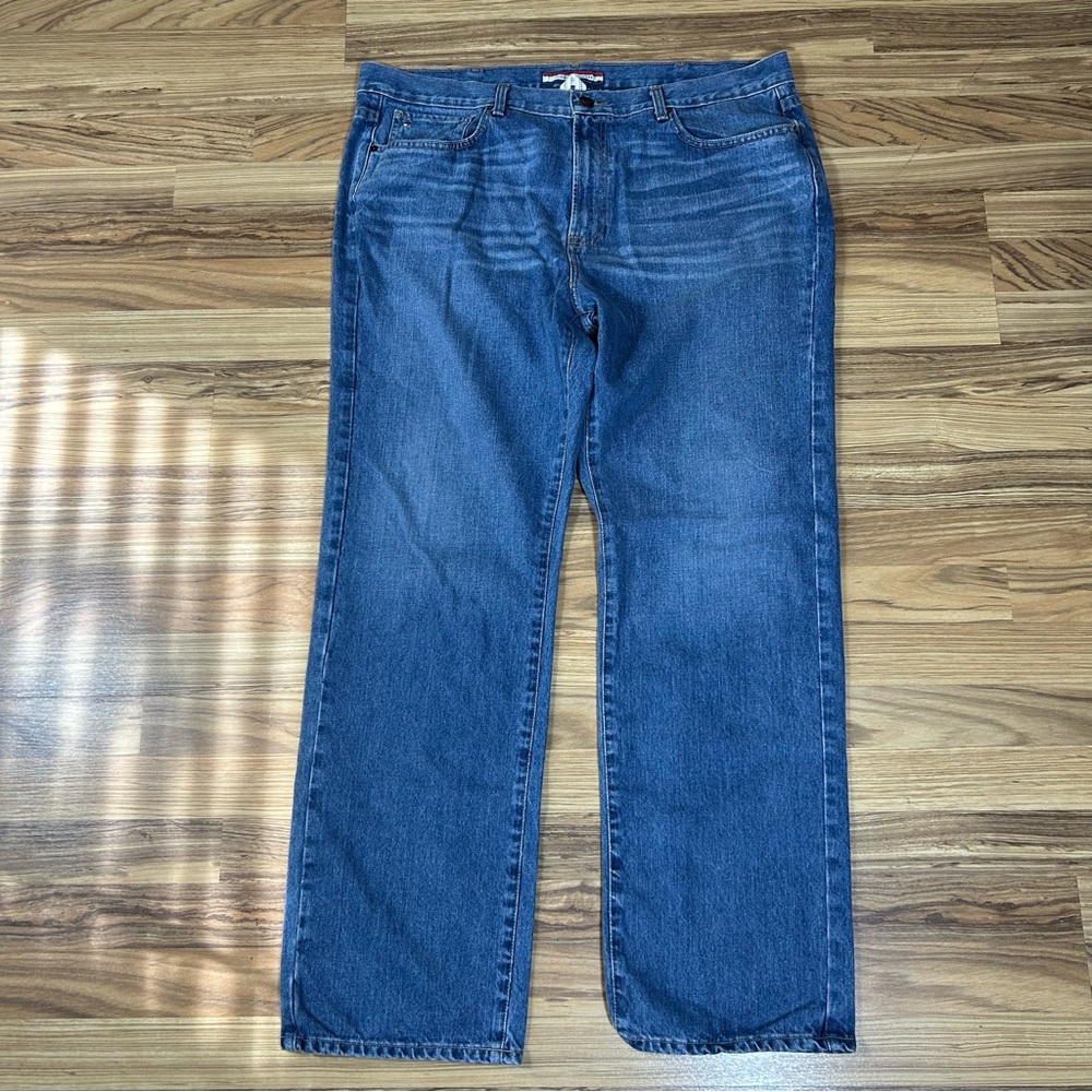 Tommy Hilfiger Jeans Men’s Denim Straight Leg Relaxed Fit 40x32 Mexico Blue